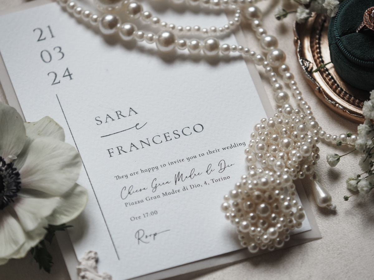 Francesco & Sara - Piedmont Italy : Real Wedding by One Way Art